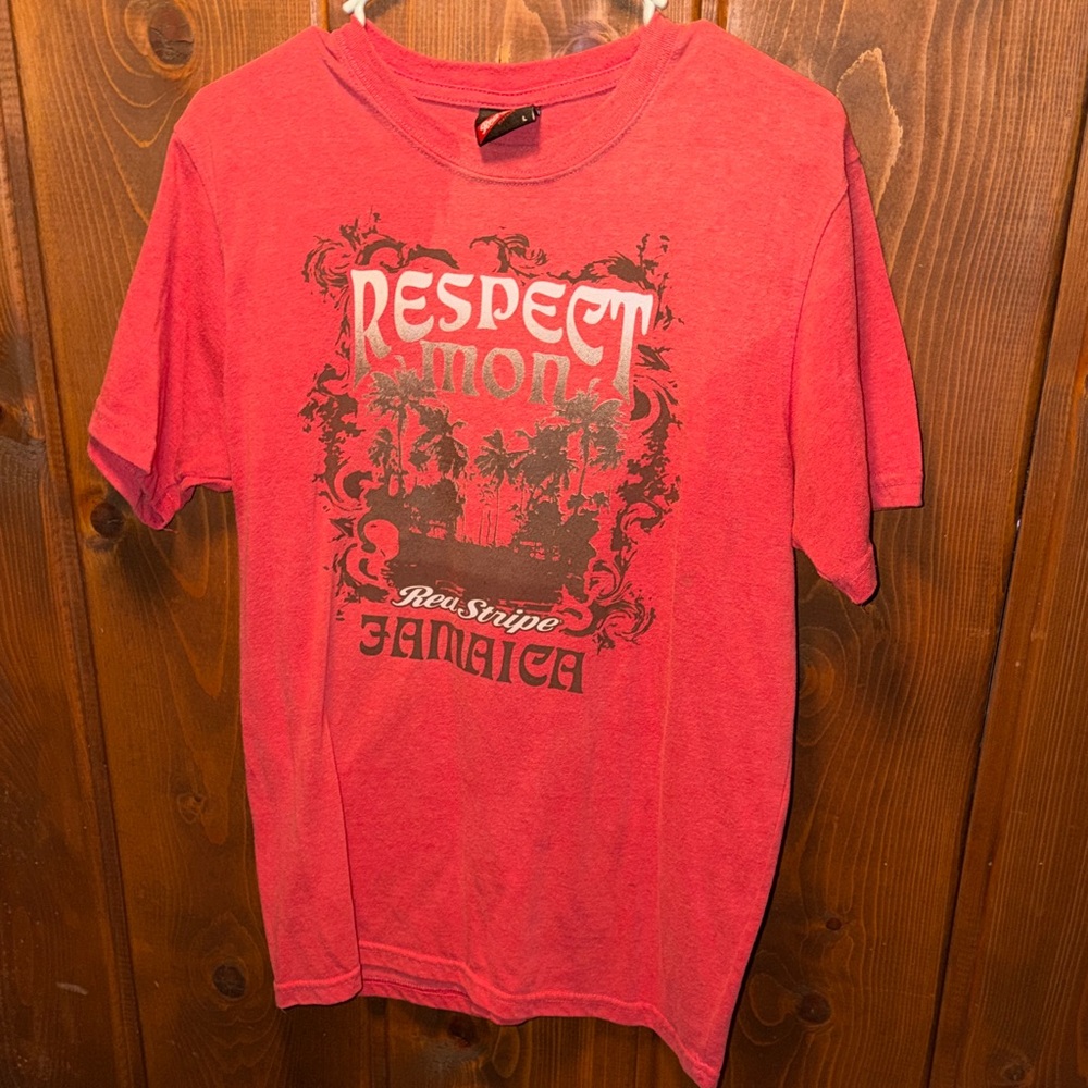 Jamaica Red Stripe T-Shirt